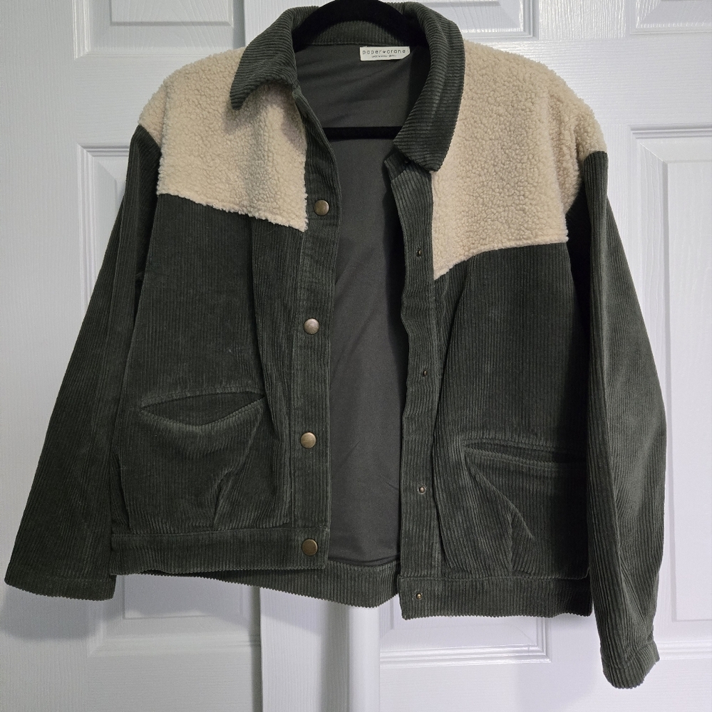 Paper Cran Bomber Jacket